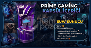EUW | PRİME GAMİNG KAPSÜL HESAP