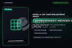 Excel ve CSV Çoklu Dosya Birleştirici - Sütun