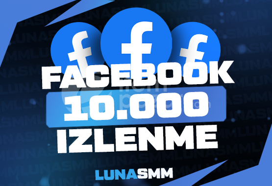 [Facebook] 10.000 İzlenme