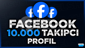 ⭐Facebook 10000 Profil Takipçisi