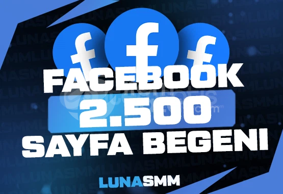 [Facebook] 2.500 Sayfa Beğeni
