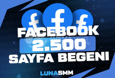 [Facebook] 2.500 Sayfa Beğeni