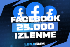 [Facebook] 25.000 İzlenme