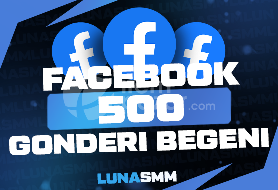 [Facebook] 500 Gönderi Beğeni