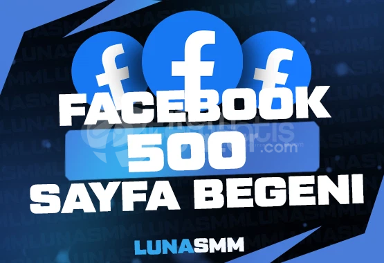 [Facebook] 500 Sayfa Beğeni