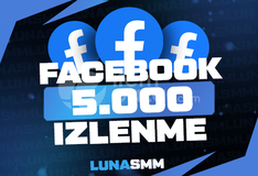 [Facebook] 5.000 İzlenme