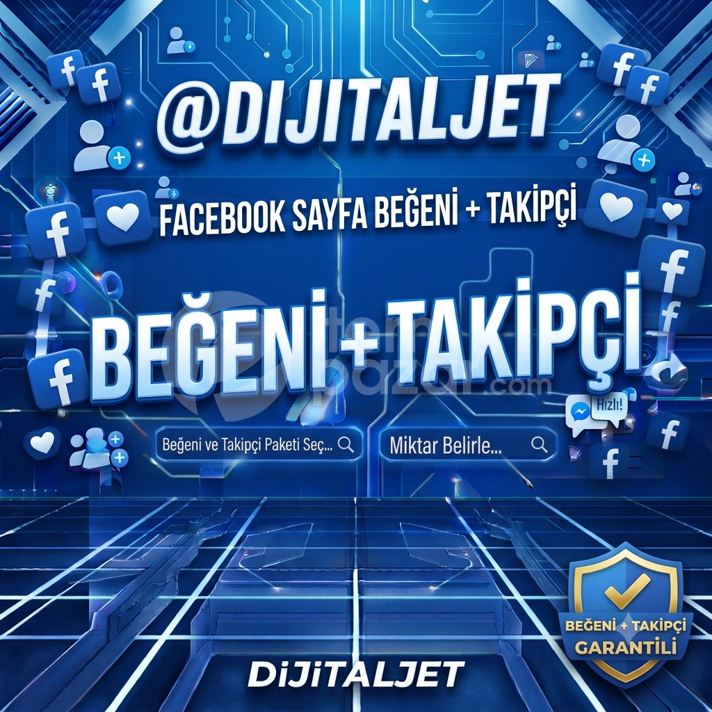 Facebook Garantili Sayfa 500 Beğeni + Takipçi