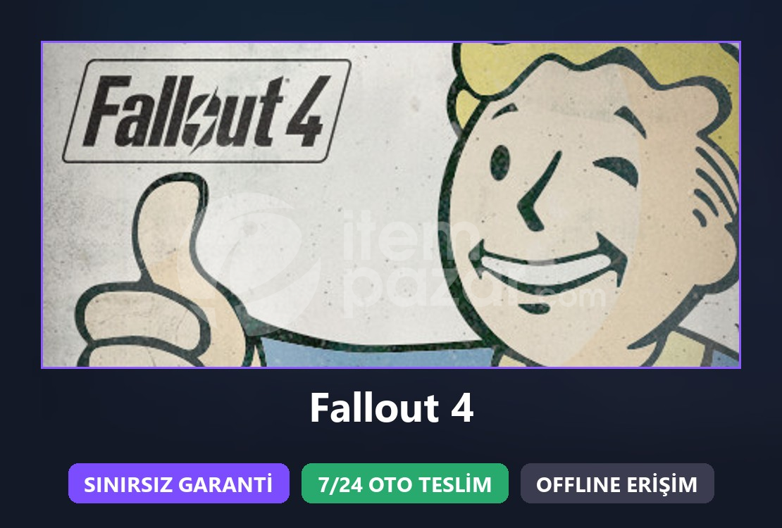 ⭐ Fallout 4 + Sınırsız Garanti ⭐
