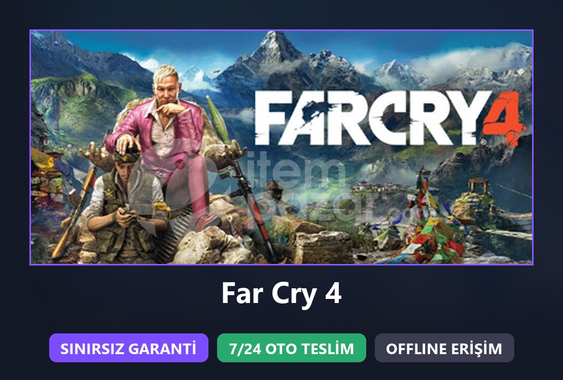 ⭐ Far Cry 4 + Sınırsız Garanti ⭐