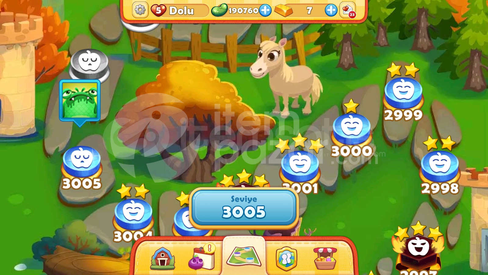 Farm Heroes Saga | 3005 Level Hesap | Resimli