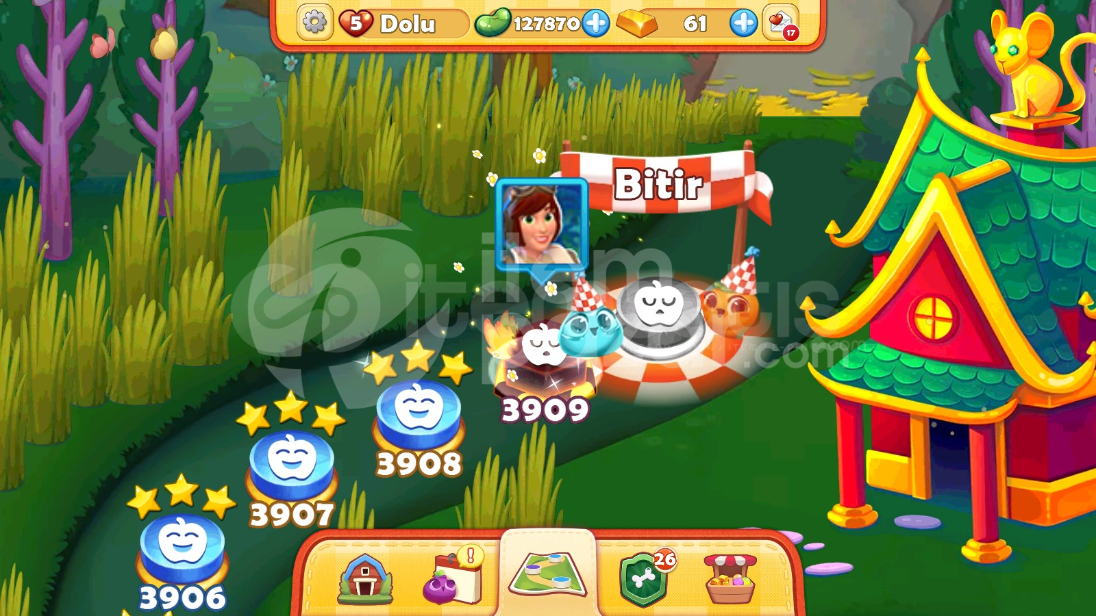 Farm Heroes Saga | 3909 Level Hesap | Resimli