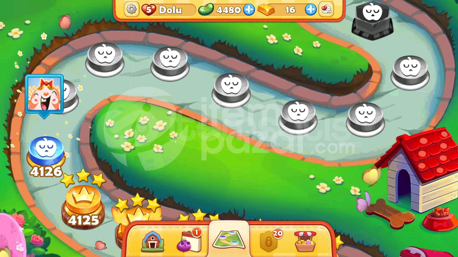 Farm Heroes Saga | 4126 Level Hesap | Resimli
