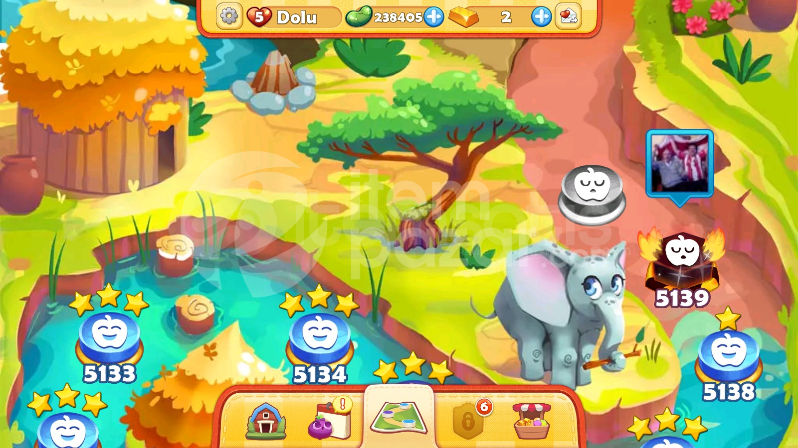 Farm Heroes Saga | 5139 Level Hesap | Resimli