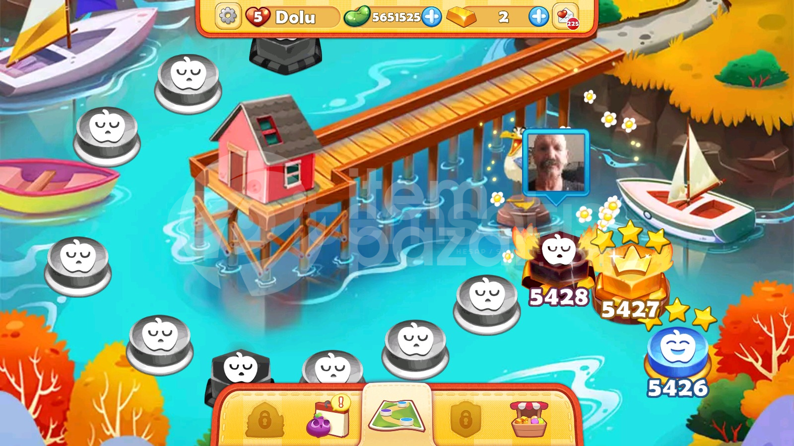 Farm Heroes Saga | 5428 Level Hesap | Resimli
