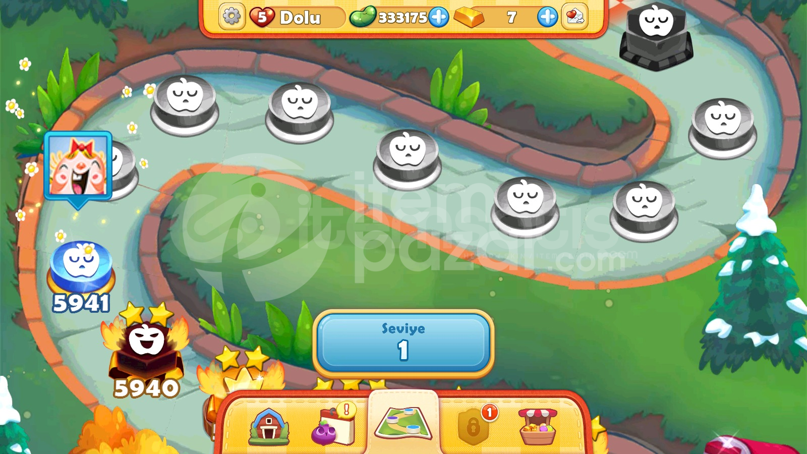Farm Heroes Saga | 5941 Level Hesap | Resimli
