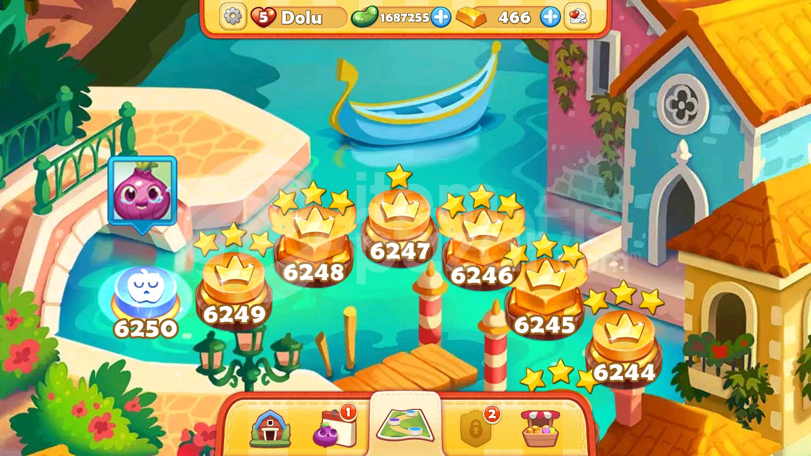 Farm Heroes Saga | 6250 Level Hesap | Resimli