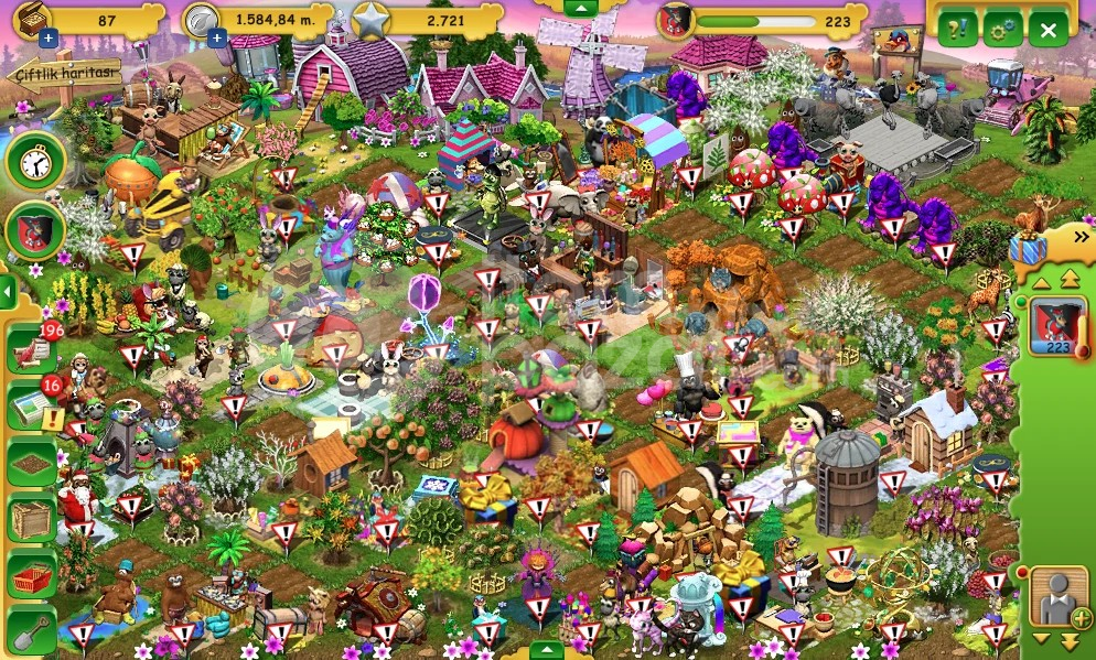 Farmerama | 223 Level | Çiftlik Hesabı | Resim