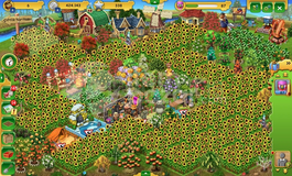 Farmerama | 87 Level | Çiftlik Hesabı | Resimli