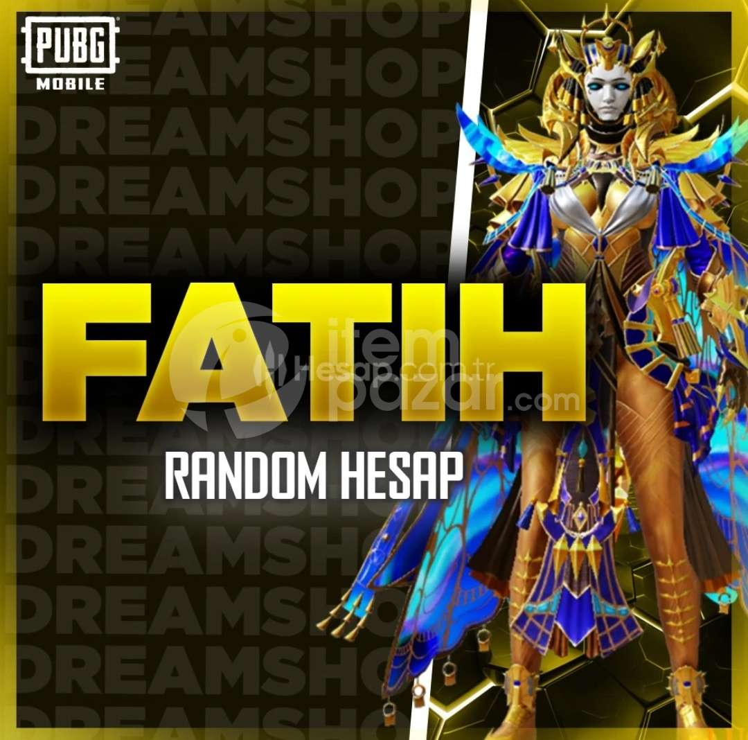 ?FATİH?RANDOM PUBG MOBİLE HESAP?