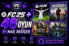 FC25 + 46 OYUN / MAİL DEĞİŞEN HESAP