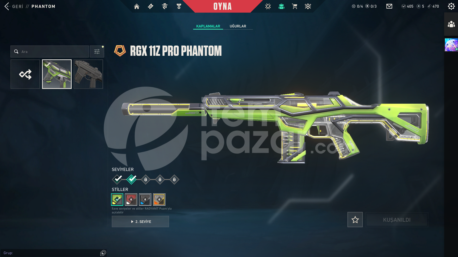 Felaketin Bıçakları Kuronami Vandal RGX Phantom