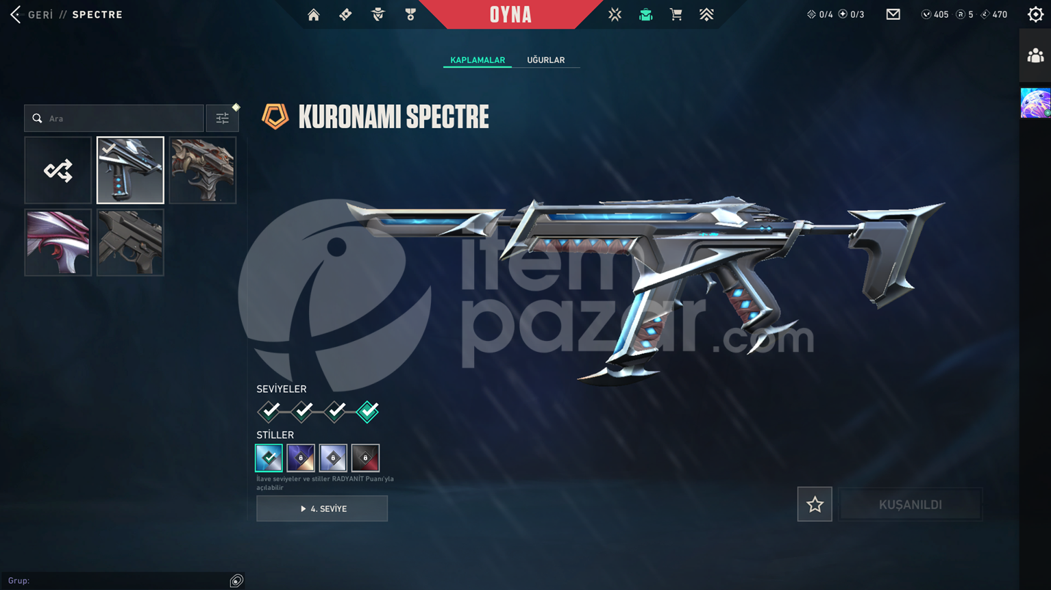 Felaketin Bıçakları Kuronami Vandal RGX Phantom