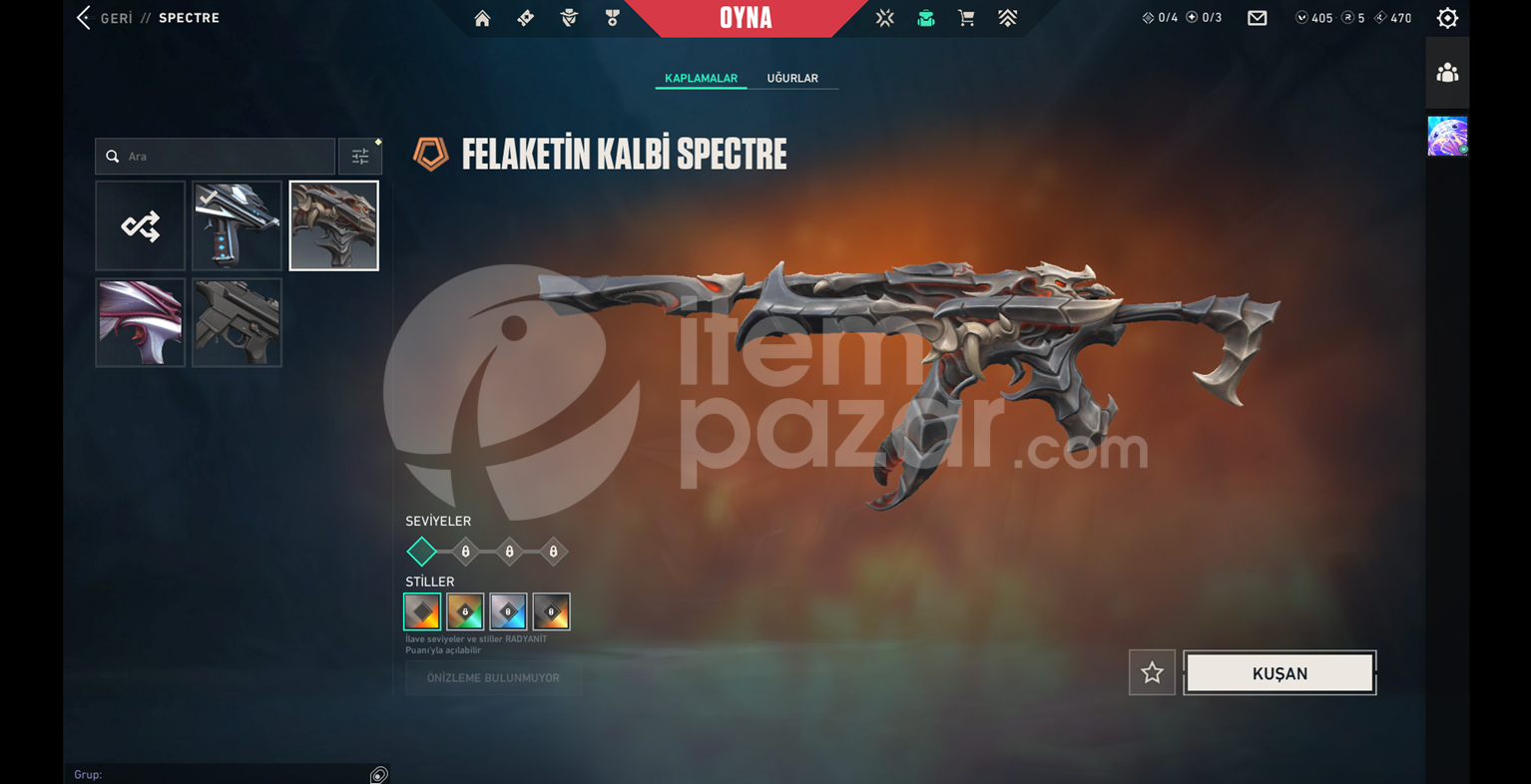 Felaketin Bıçakları Kuronami Vandal RGX Phantom