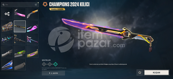 CHAMPİONS 2024 PHANTOM + CHAMPİONS 2024 KILICI