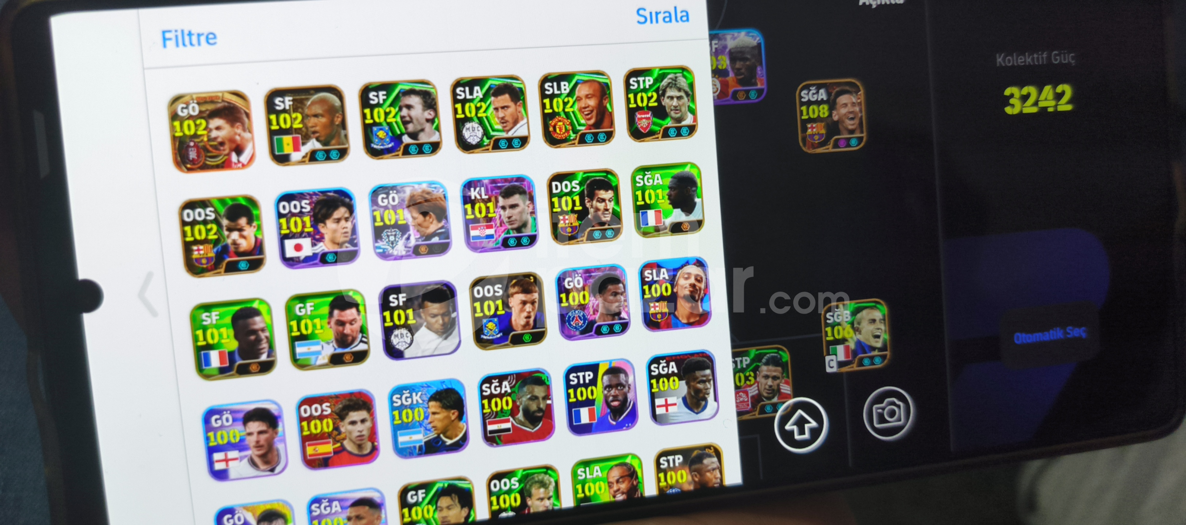 ⭐3245kg 108 bombacı Messi⭐