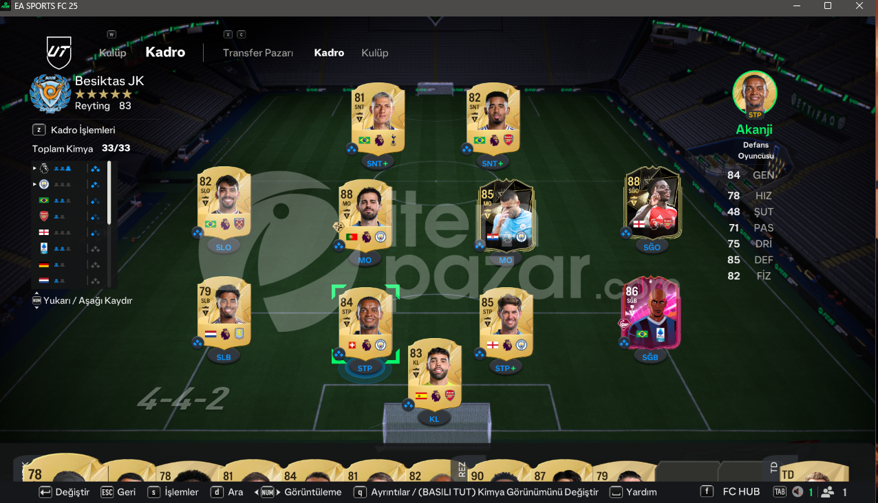 FİFA 25 +Fifa 24 Oyun + Kadro
