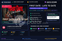 First Date : Late To Date Garantili + Hediye