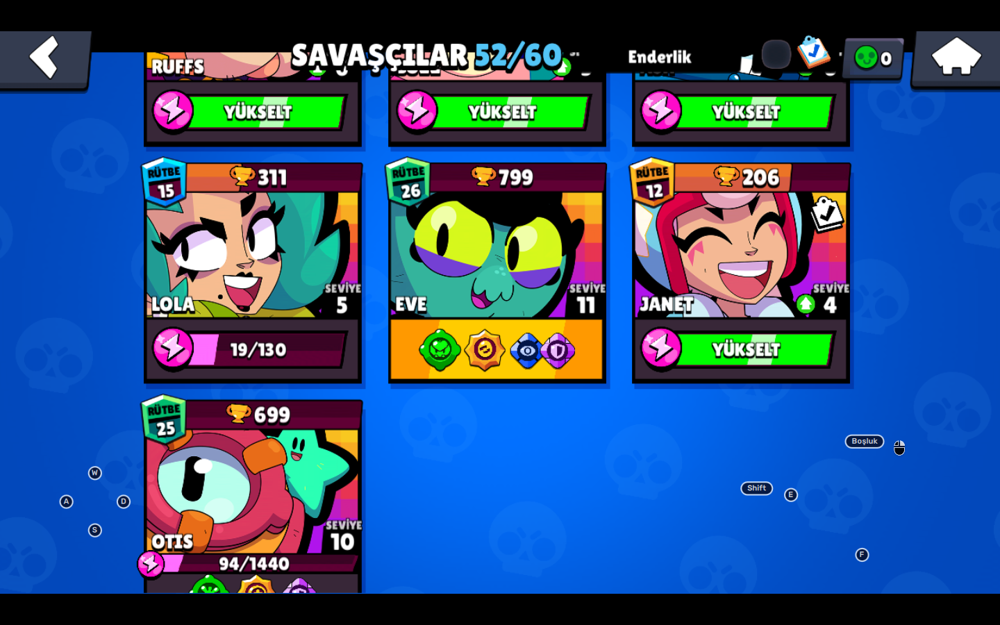 Şahane Brawl Stars Hesabı