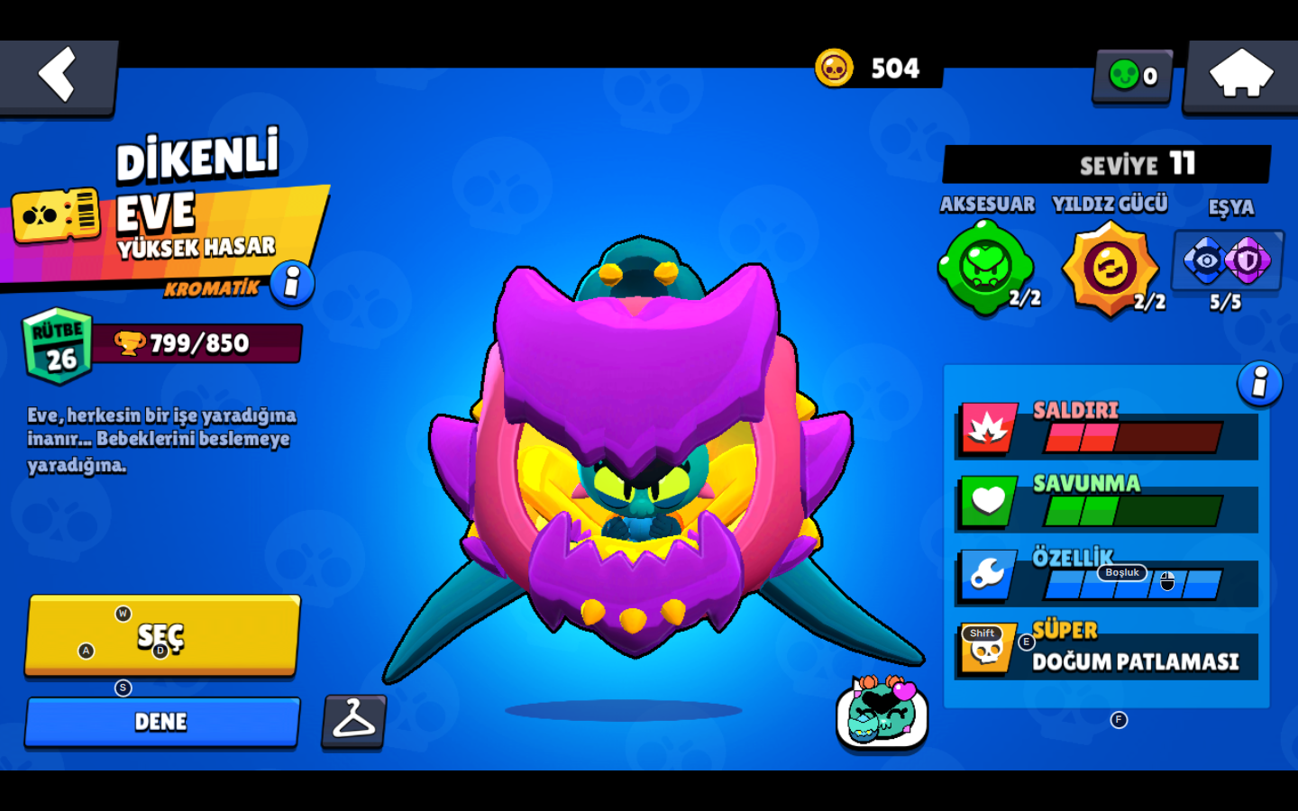 Şahane Brawl Stars Hesabı