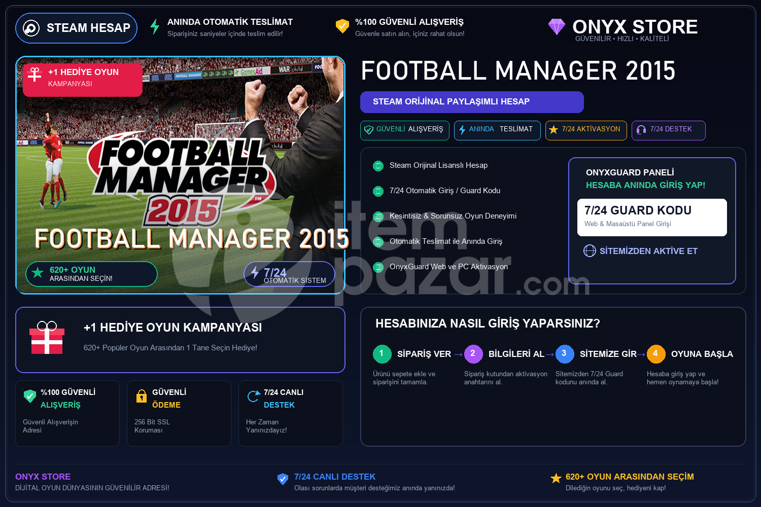 Football Manager 2015 Garantili + Hediye