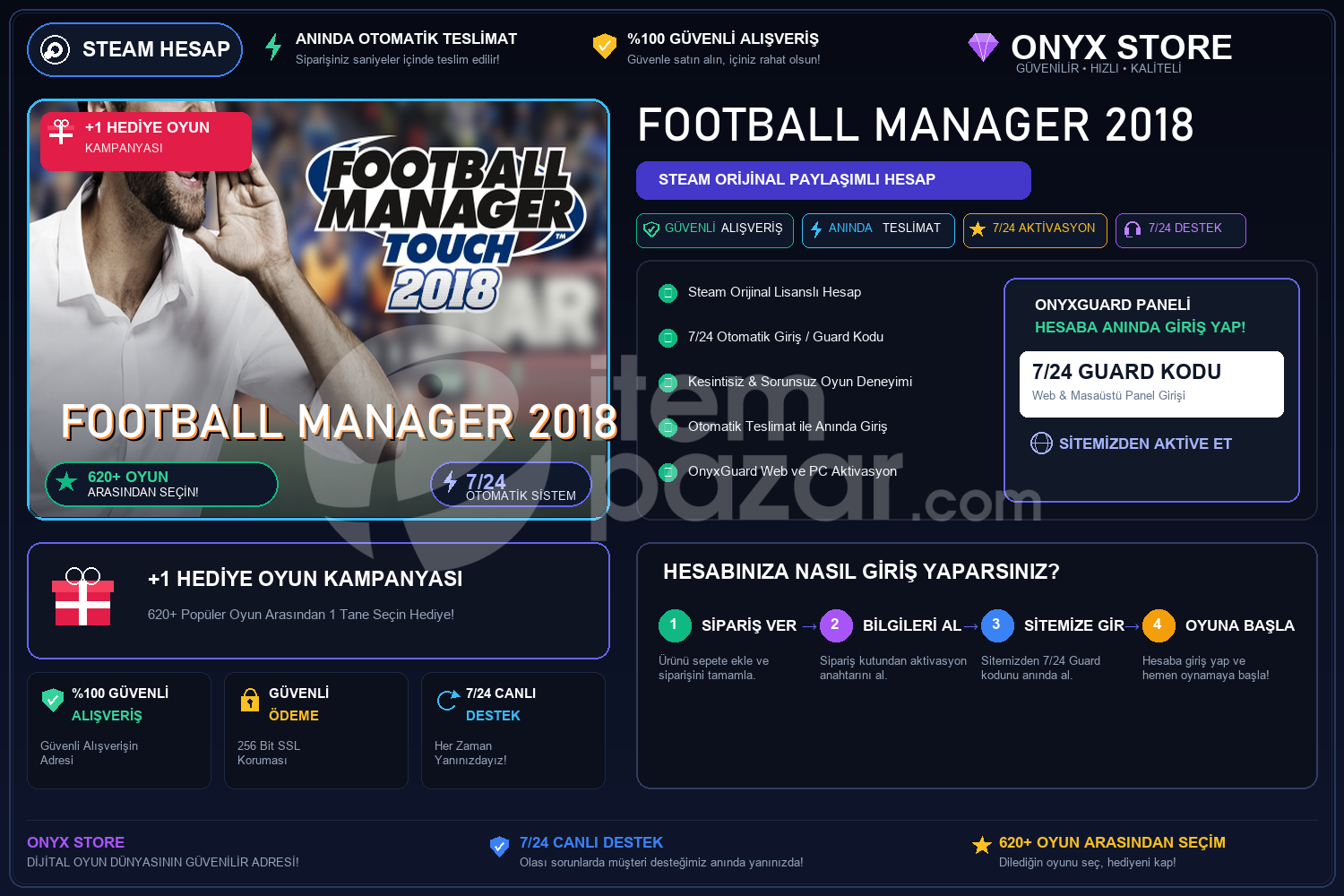 Football Manager 2018 Garantili + Hediye