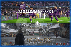 ⚡ Football Manager 2024 ⚡ + Hogwarts Legacy
