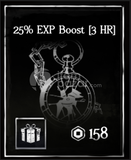 Forsaken 3 Hour EXP Boost Gift