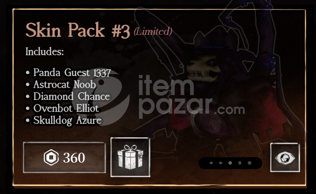 Forsaken Skin Pack 3 Gamepass Gift