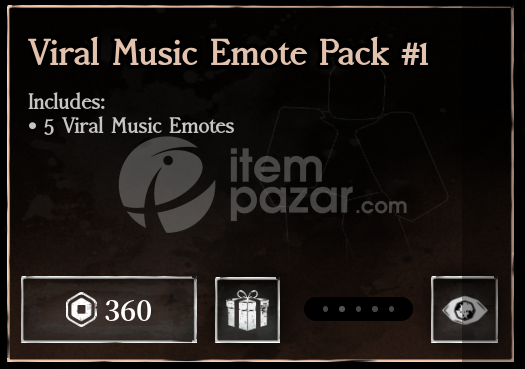 Forsaken Viral Music Emote Pack 1