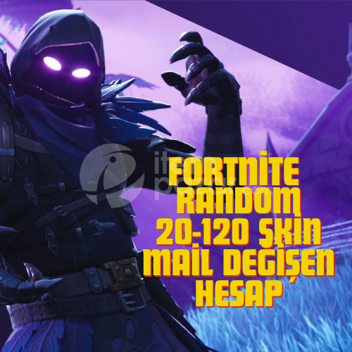 FORTNİTE 20-150 SKİN VİP+ RANDOM HESAP !