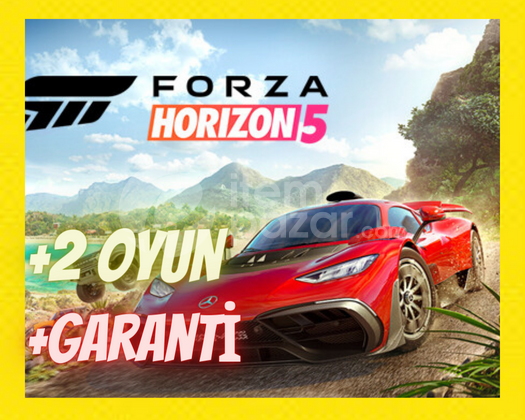 Forza Horizon 5+ İstediğiniz 2 Oyun+Garanti