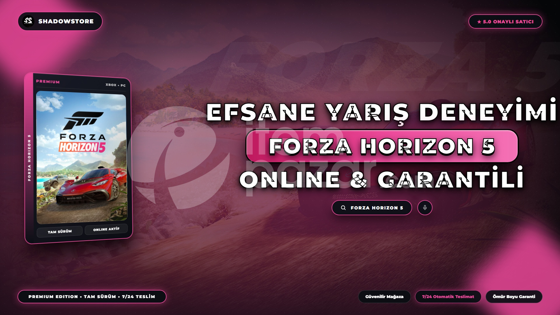 Forza Horizon 5 Online Garanti