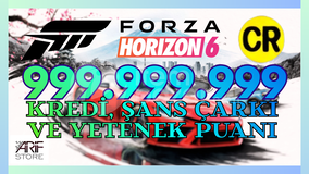 Forza Horizon 6 999M CR + ŞANS ÇARKI + YPUANI