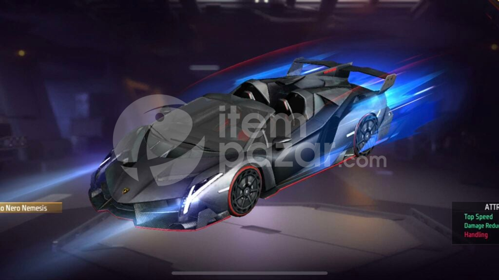 Free Fire Lamborghini Arabalı Dolu hesap