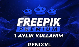 FREEPIK 1 AYLIK KİŞİYE ÖZEL HESAP