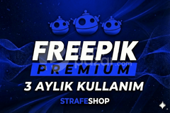 Freepik - 3 Aylık - Sorunsuz Kullanım