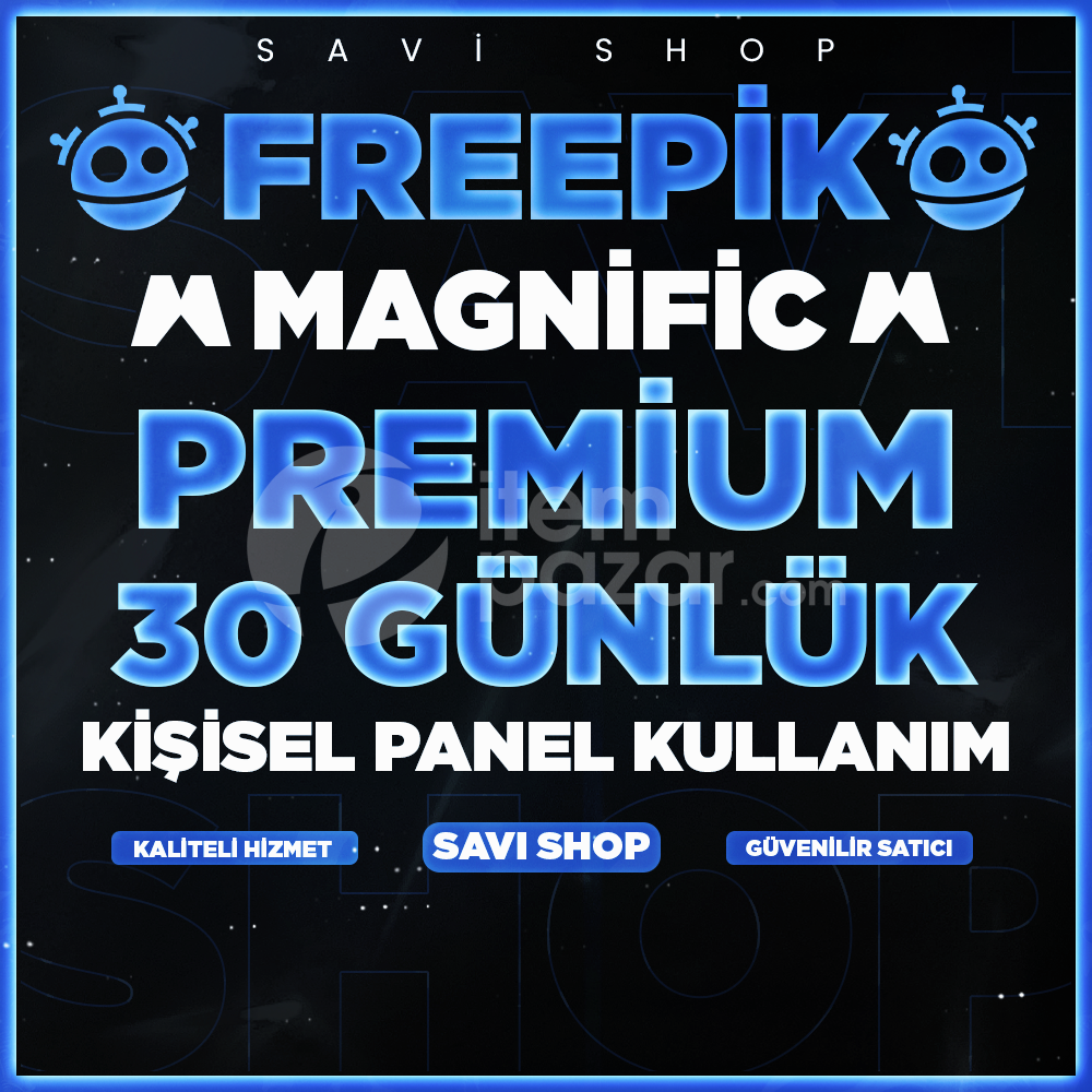FREEPİK MAGNİFİC 1 AY KİŞİSEL KULLANIM
