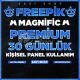 FREEPİK MAGNİFİC 1 AY KİŞİSEL KULLANIM