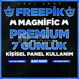FREEPİK MAGNİFİC 1 HAFTA KİŞİSEL KULLANIM
