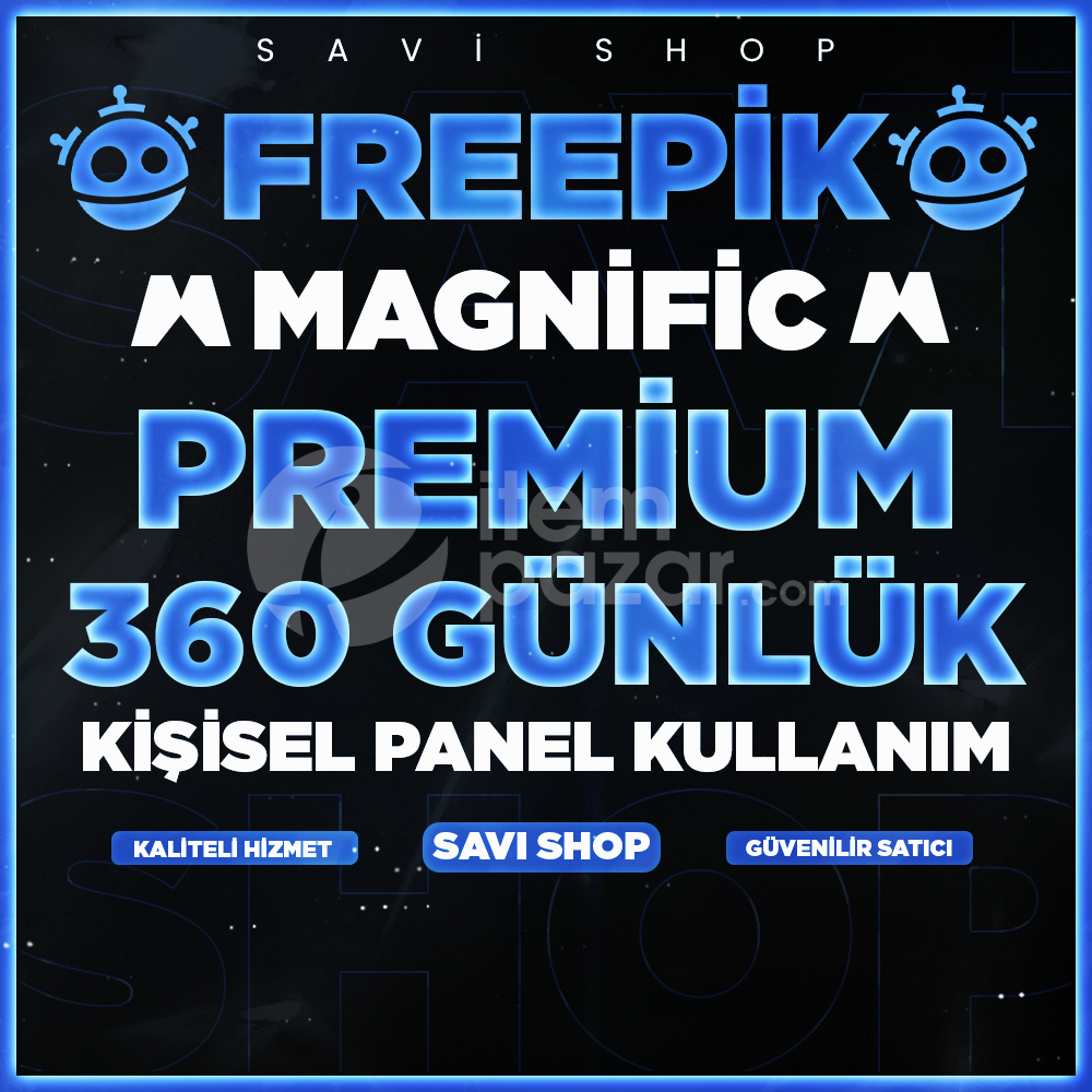 FREEPİK MAGNİFİC 12 AY KİŞİSEL KULLANIM